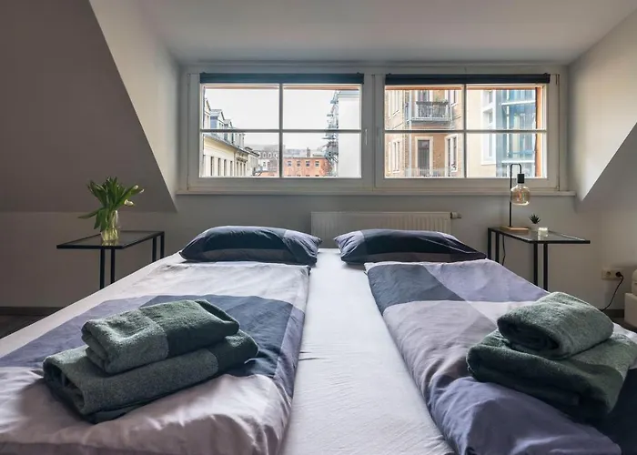 Lägenhet Privates Ruhiges Haus Im Herzen Der Neustadt